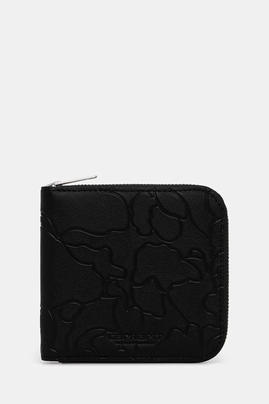 Шкіряний гаманець Carhartt WIP Camo Duck Wallet дрібний узор чорний I035402.00EXX