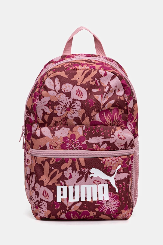 Puma plecak dziecięcy PUMA PHASE AOP Small Backpack nie mieści A4 różowy 091324.9BYA