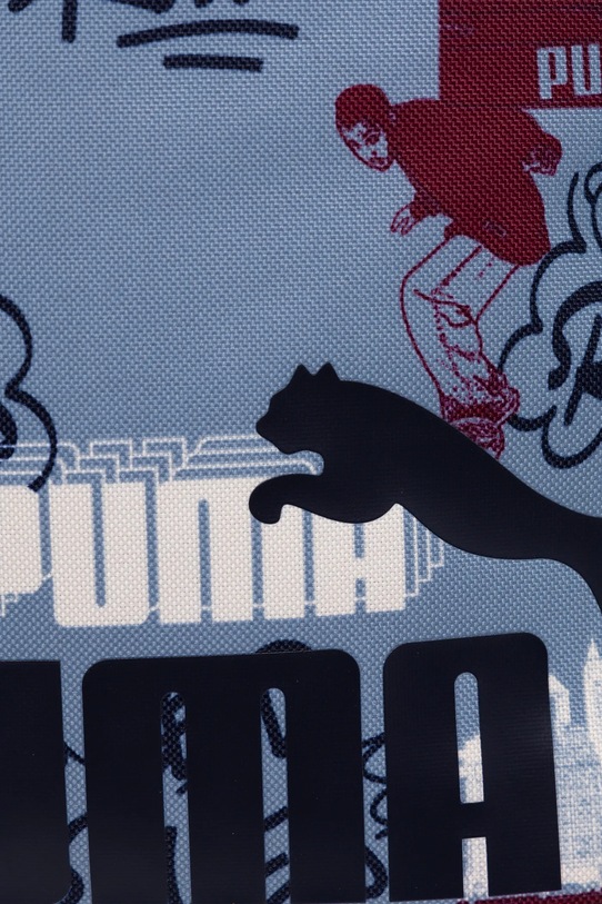 Chłopiec Puma plecak dziecięcy PUMA PHASE AOP Small Gym Sack 091325.9BYA niebieski