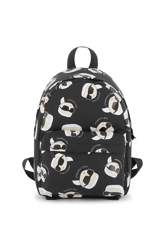 Karl Lagerfeld ghiozdan copii nu incape in A4 negru Z31037