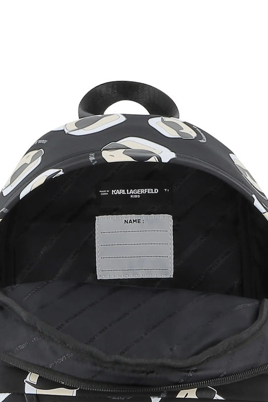 Karl Lagerfeld ghiozdan copii Z31037 negru