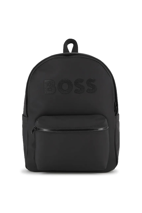 BOSS plecak dziecięcy tekstylny czarny J52714