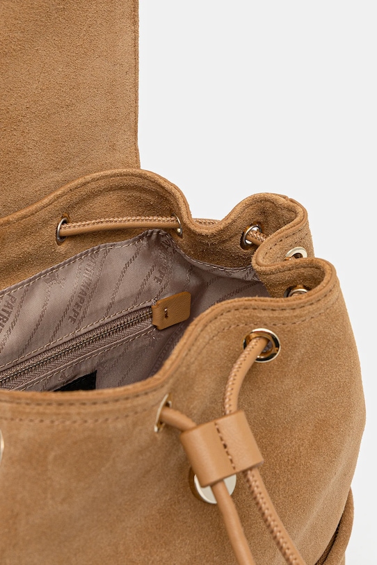 Замшевый рюкзак Patrizia Pepe 8B0264.L152 зелёный