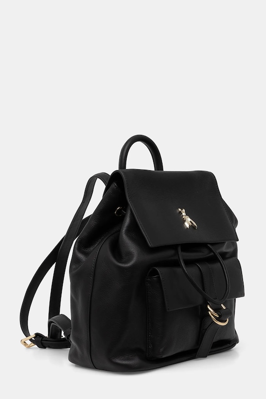 Кожаный рюкзак Patrizia Pepe 8B0285.L162 чёрный AW25