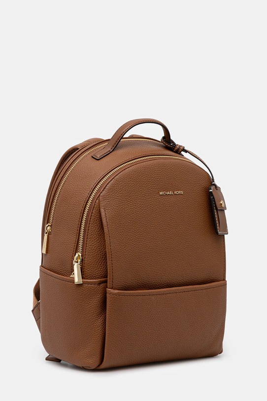 MICHAEL Michael Kors plecak skórzany SABLE 30T5G3XB2L brązowy AW25