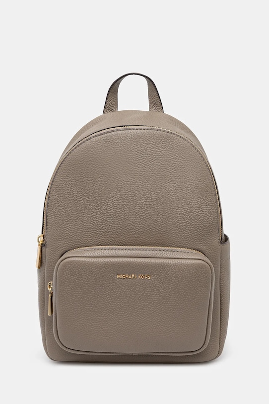 MICHAEL Michael Kors ghiozdan de piele TANNER nu incape in A4 bej 30T5GTNB2L