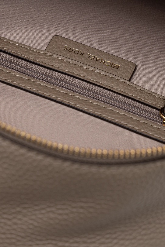 MICHAEL Michael Kors plecak skórzany TANNER 30T5GTNB2L beżowy