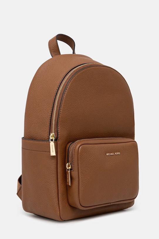 MICHAEL Michael Kors plecak skórzany TANNER 30T5GTNB2L brązowy AW25