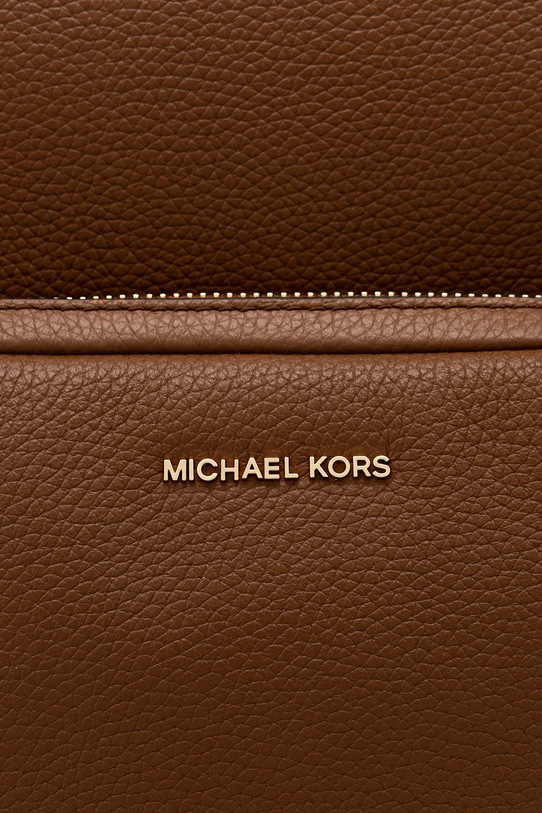 MICHAEL Michael Kors plecak skórzany TANNER brązowy 30T5GTNB2L