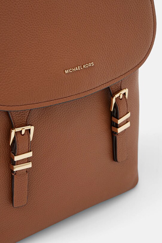 MICHAEL Michael Kors bőr hátizsák QUINN barna 30T5GQNB2L