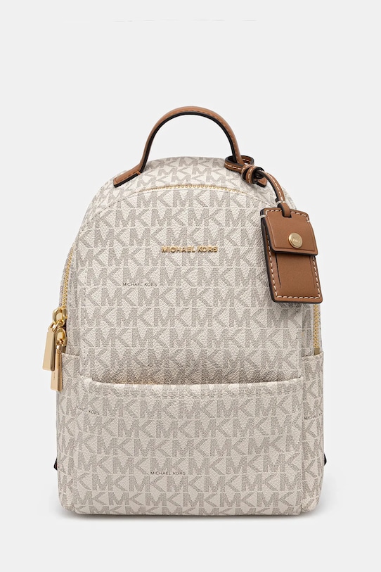 MICHAEL Michael Kors plecak SABLE nie mieści A4 beżowy 30T5G3XB1B