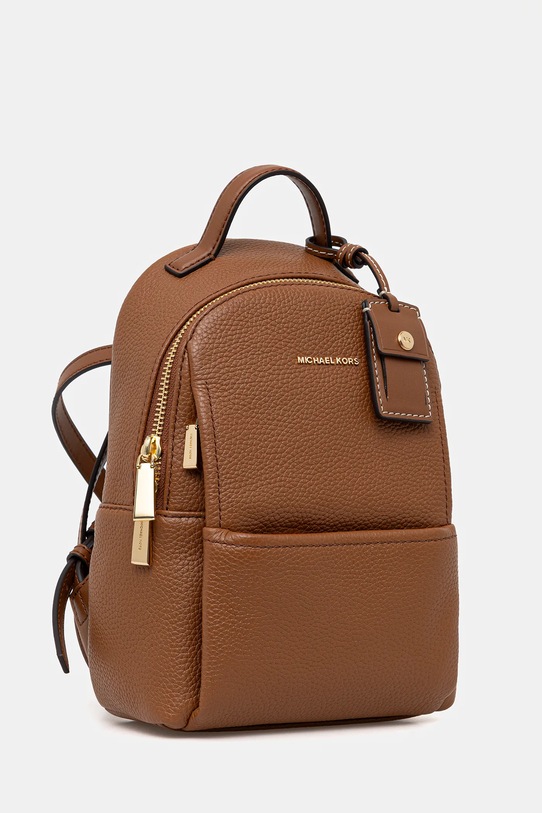 MICHAEL Michael Kors plecak skórzany SABLE 30T5G3XB1L brązowy AW25