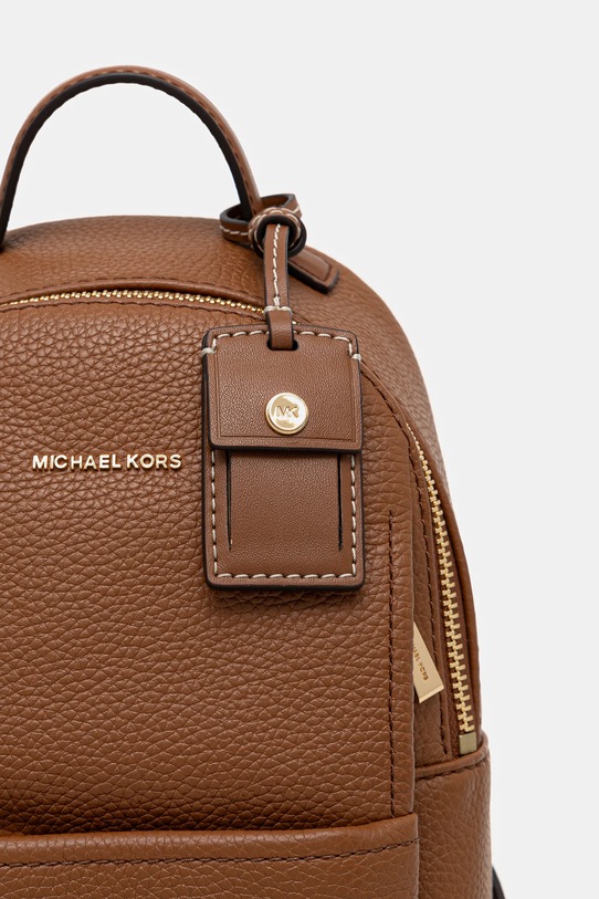 MICHAEL Michael Kors plecak skórzany SABLE brązowy 30T5G3XB1L