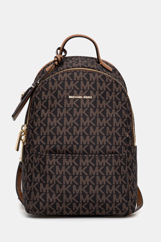 MICHAEL Michael Kors plecak SABLE nie mieści A4 brązowy 30T5G3XB1O