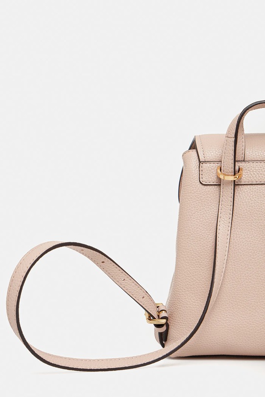 Accesorii MICHAEL Michael Kors ghiozdan de piele QUINN 30T5GQNB0L bej