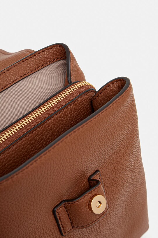 MICHAEL Michael Kors bőr hátizsák QUINN barna 30T5GQNB0L