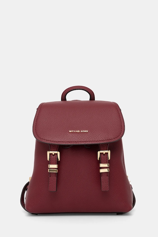 MICHAEL Michael Kors ghiozdan de piele QUINN uni burgundia 30T5GQNB0L