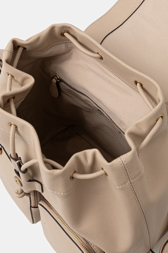 Pinko plecak skórzany beżowy 104351.A29Q