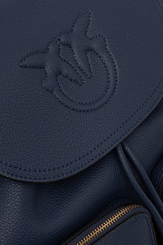 Δερμάτινο σακίδιο Pinko σκούρο μπλε 104351.A29Q