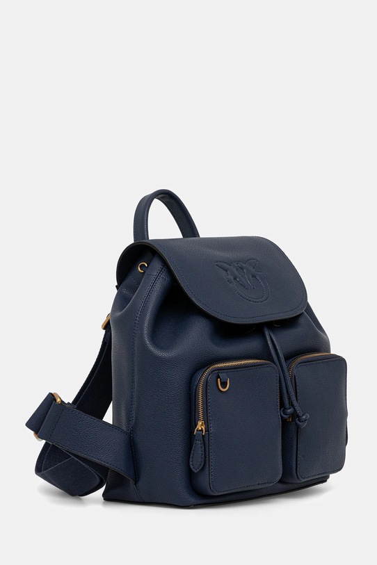 Pinko plecak skórzany 104351.A29Q niebieski AW25