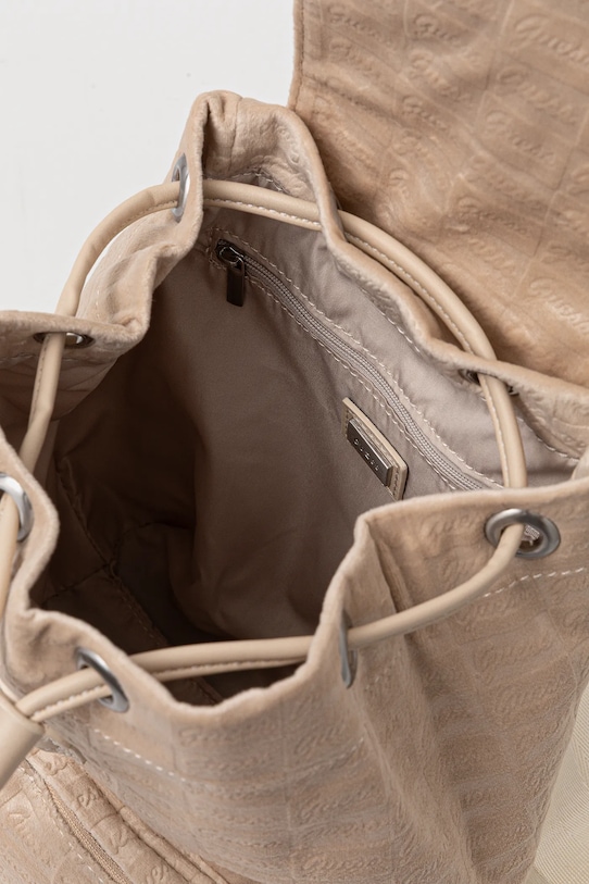 Guess plecak V5BZ11.WF800 beżowy