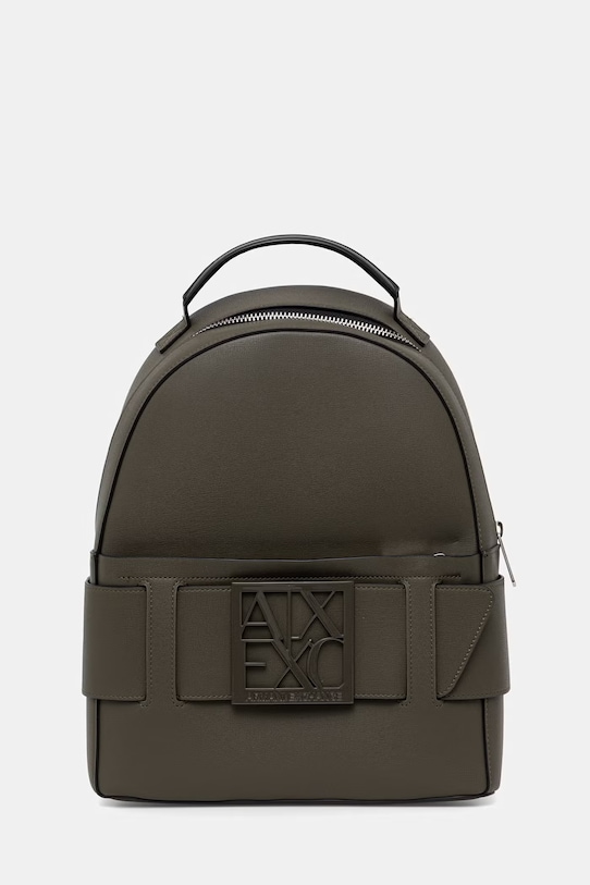 Batoh Armani Exchange hladký zelená XW001204.AF13672