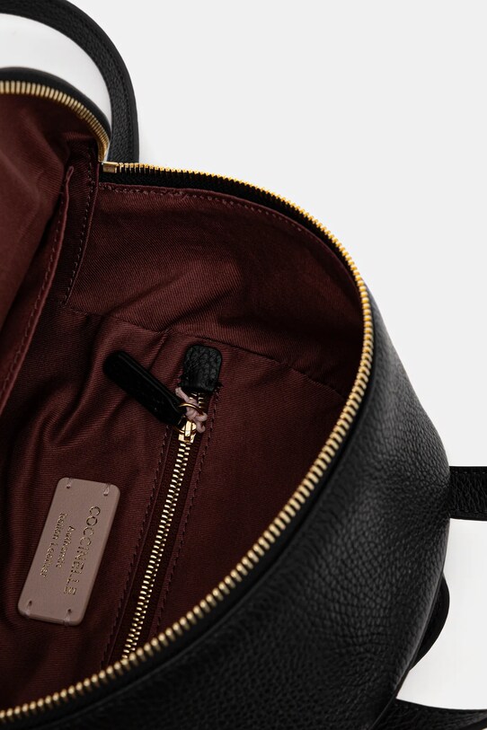 Coccinelle ghiozdan de piele E1.TFK.14.01.01 negru