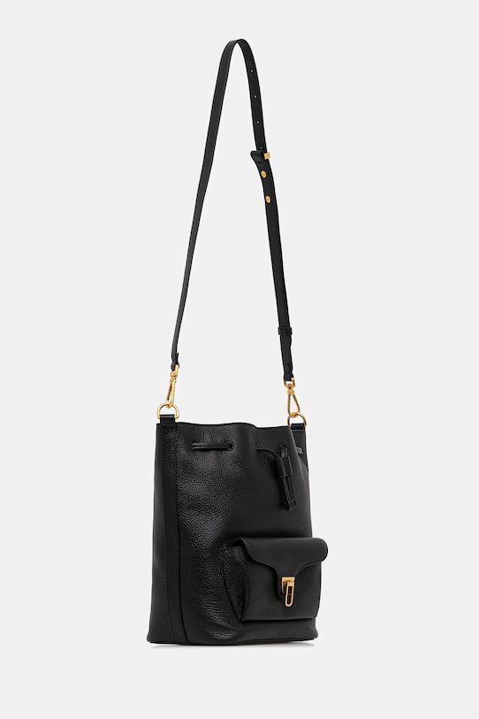 Coccinelle torebka skórzana E1.TFK.23.02.01 czarny AA00