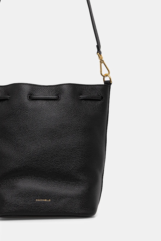 Akcesoria Coccinelle torebka skórzana E1.TFK.23.02.01 czarny