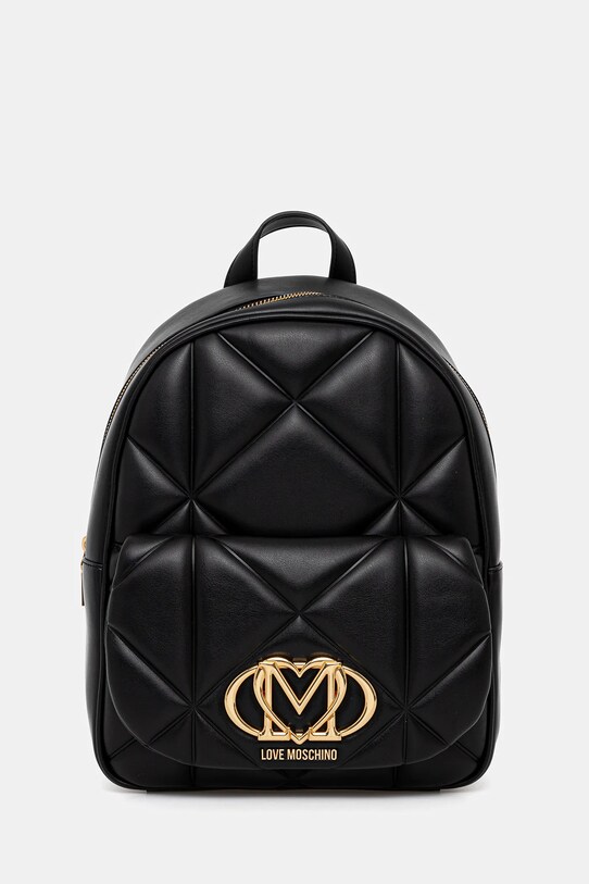 Batoh Love Moschino nášivka černá JC4037PP1NLC0000