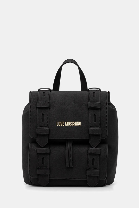 Love Moschino plecak nie mieści A4 czarny JC4172PP1NLB0000