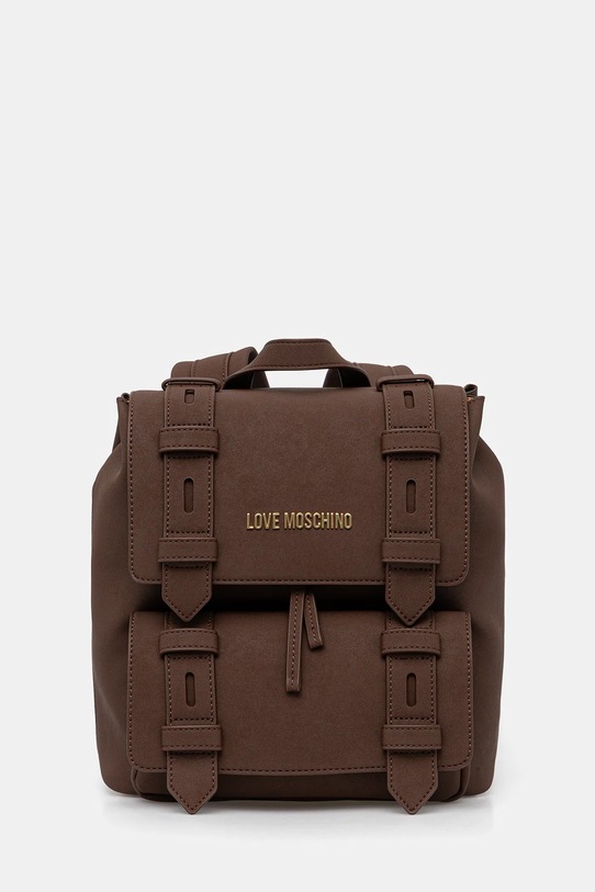 Ruksak Love Moschino bez uzorka smeđa JC4172PP1NLB0301