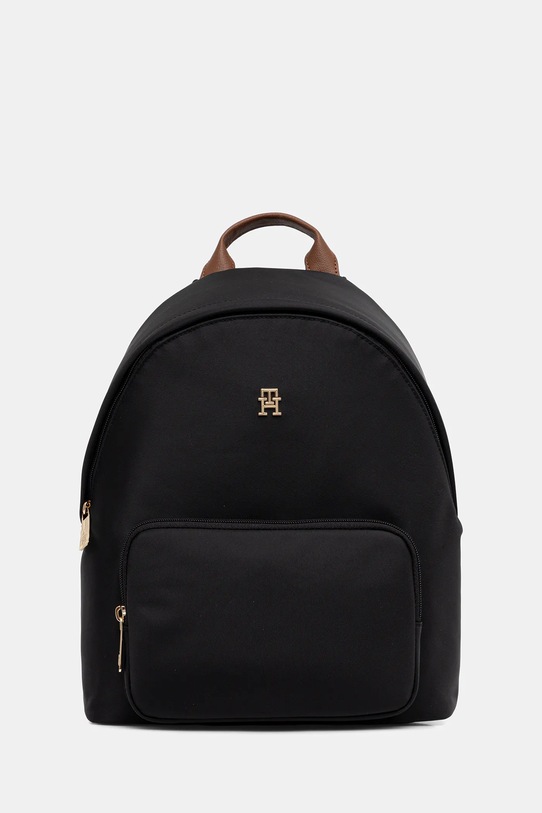 Ruksak Tommy Hilfiger jednofarebný čierna AW0AW17939