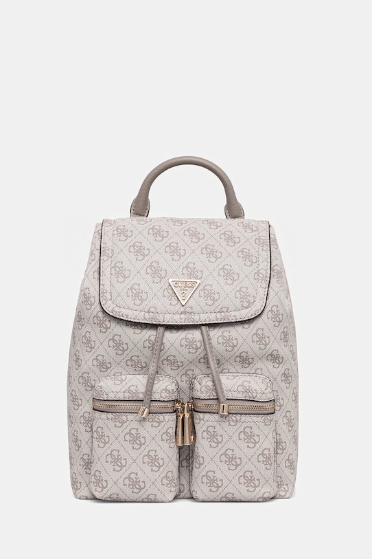 Guess plecak MANHATTAN nie mieści A4 beżowy HWSG71.18310