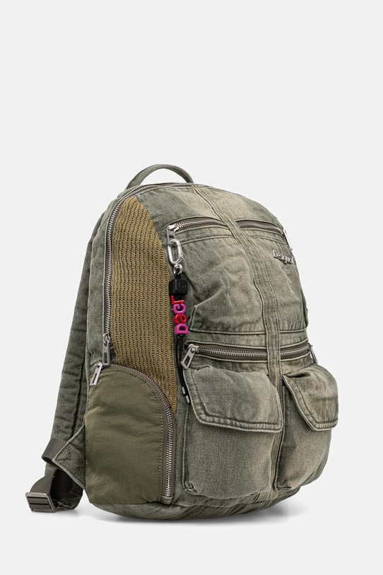 Desigual plecak BRAVO HYBRID CHESTER 25WAKD01 zielony AW25