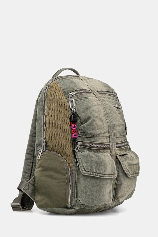 Σακίδιο πλάτης Desigual BRAVO HYBRID CHESTER 25WAKD01 πράσινο AW25