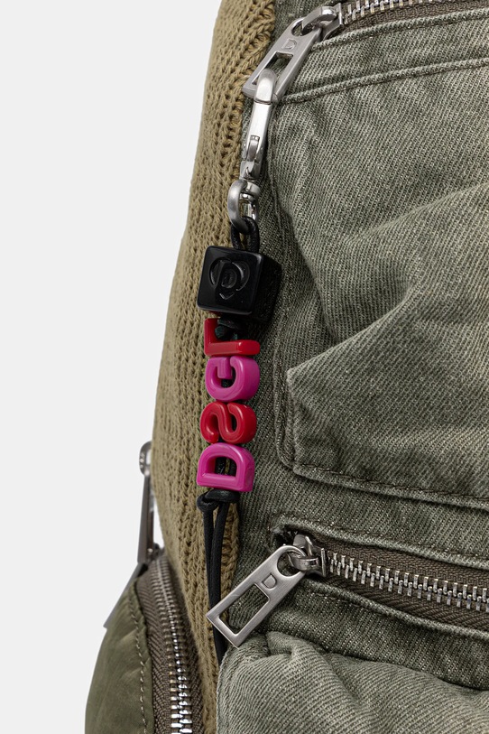 Desigual plecak BRAVO HYBRID CHESTER 25WAKD01 zielony