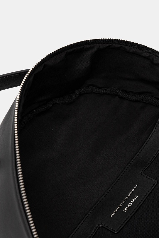 Δερμάτινο σακίδιο Trussardi Z608E005985N μαύρο