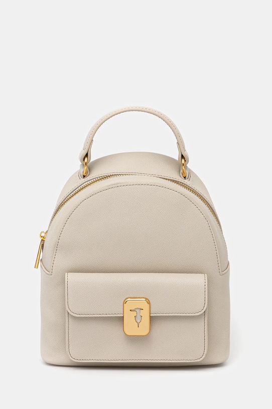 Trussardi ghiozdan de piele uni bej Z607E106080N