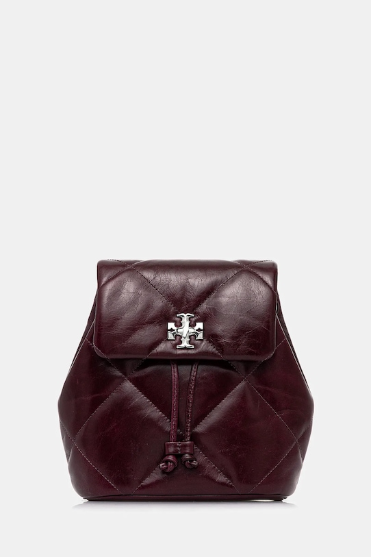 Δερμάτινο σακίδιο Tory Burch Kira Diamond Quilt λείο δέρμα κόκκινο 174844.500