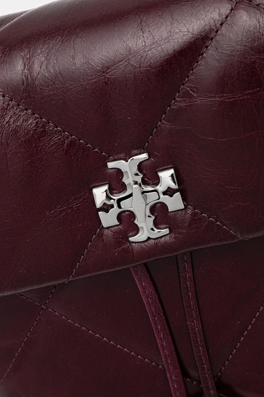 Шкіряний рюкзак Tory Burch Kira Diamond Quilt червоний 174844.500