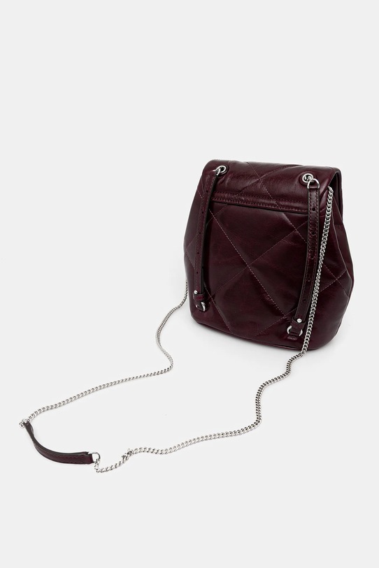 Δερμάτινο σακίδιο Tory Burch Kira Diamond Quilt 174844.500 κόκκινο