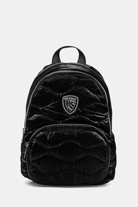 Рюкзак Blauer гладкий чорний WAVE03