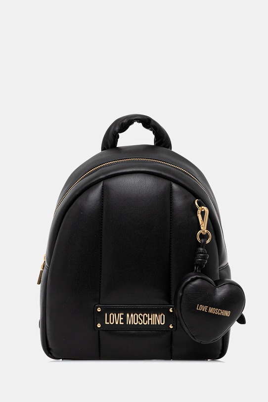 Ruksak Love Moschino nášivka čierna JC4324PP0NKM100A