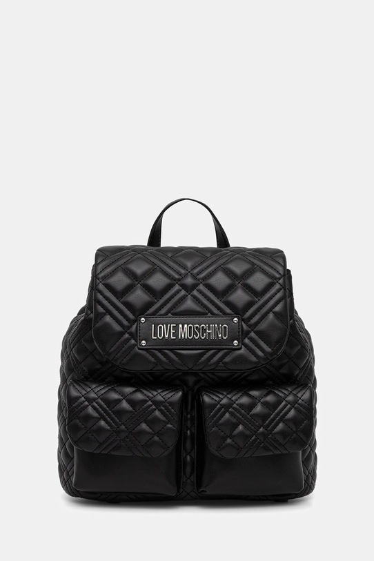 Love Moschino plecak imitacja skóry licowej czarny JC4119PP0NLA000B