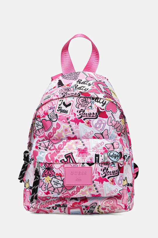 Dětský batoh Guess vzorovaný růžová H5YZ04.WFMR0.G.9BYA