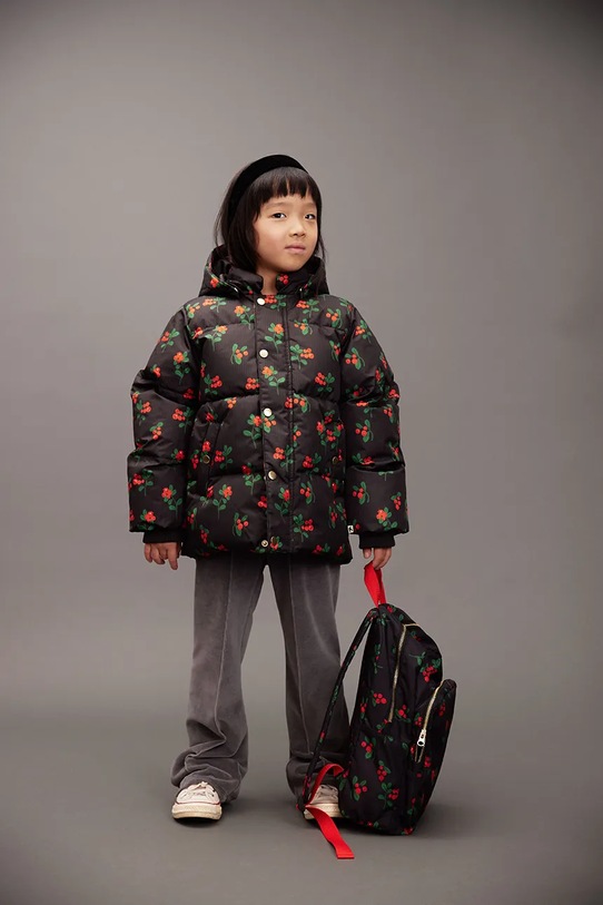 Dziewczynka Mini Rodini plecak dziecięcy Lingonberries 25760104 czarny