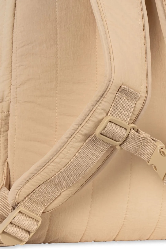 Konges Sløjd plecak dziecięcy JUNO QUILTED SEQUIN BACKPACK MIDI beżowy KS103554.9BYA