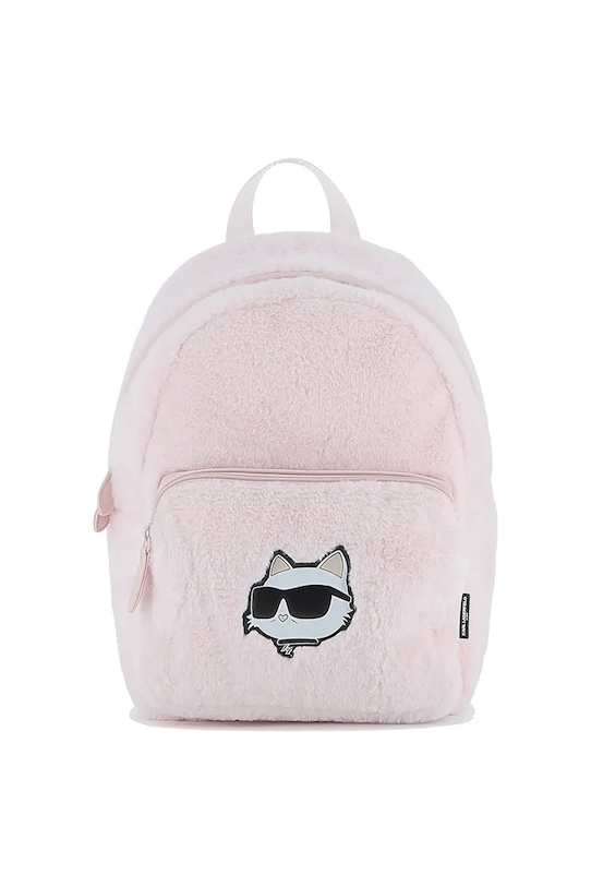 Karl Lagerfeld plecak dziecięcy tekstylny różowy Z31023