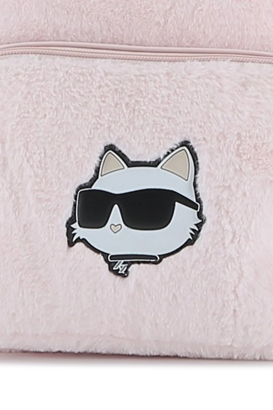 Dziewczynka Karl Lagerfeld plecak dziecięcy Z31023 różowy